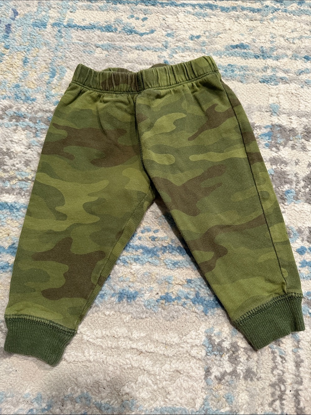 Carter's Green Camo Jogger Pants for Kids